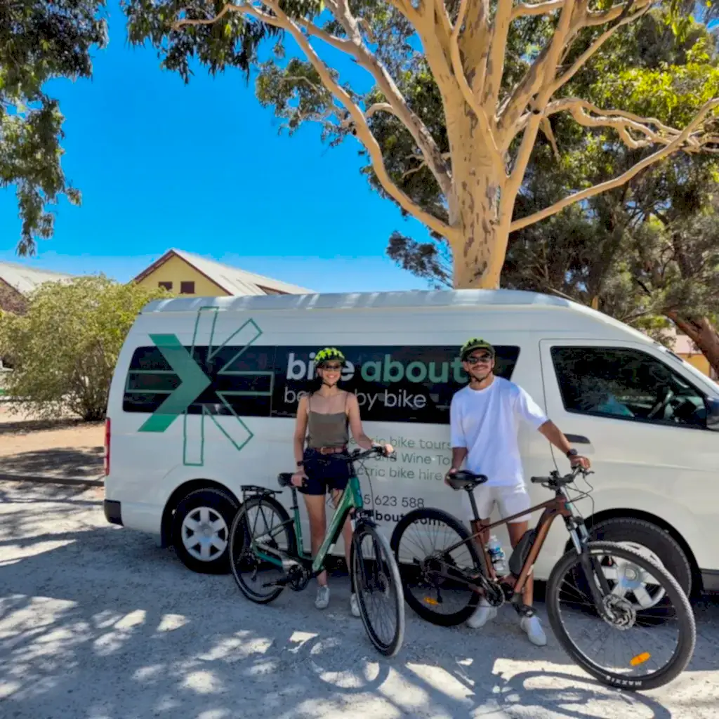 Charlie Cameron, AFL star, joins Bike About in South Australia to promote the April 2025 Gather Round