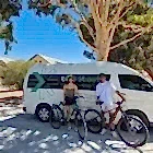 Charlie Cameron, AFL star, joins Bike About in South Australia to promote the April 2025 Gather Round